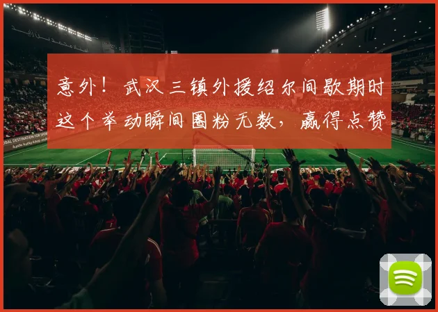 意外!武汉三镇外援绍尔间歇期时这个举动瞬间圈粉无数,赢得点赞_比赛_卡迪斯_球迷
