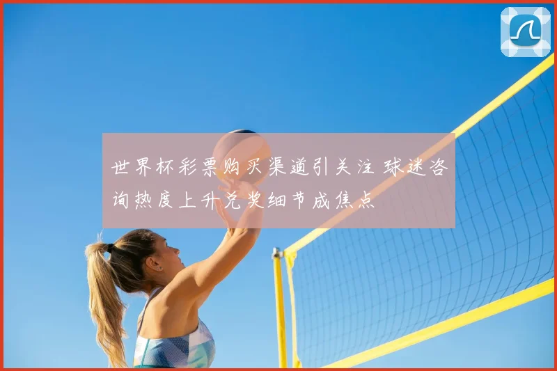 世界杯彩票购买渠道引关注 球迷咨询热度上升兑奖细节成焦点